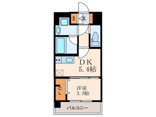 クレアドーレ京都二条の物件間取画像